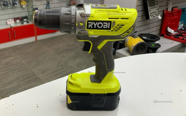 Дрель-шуруповерт Ryobi R18PD3