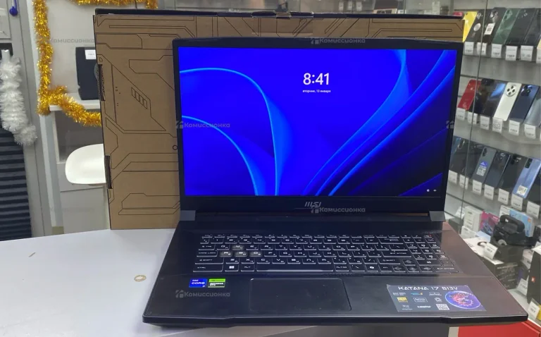 Ноутбук MSI katana 17 b13v