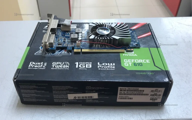 Видеокарта GeForce GT 610 1gb