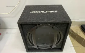 Купить Сабвуфер  Alpine SBE-1244BR б/у , в Казань Цена:4500рублей