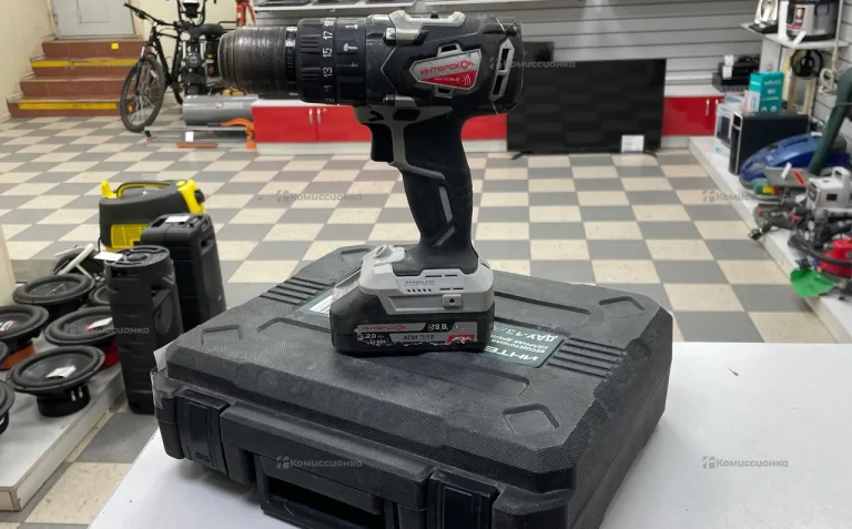 Дрель-шуруповерт Интерскол ДАУ-13/18ЭР