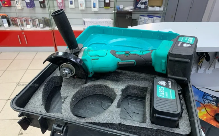 Аккумуляторная УШМ