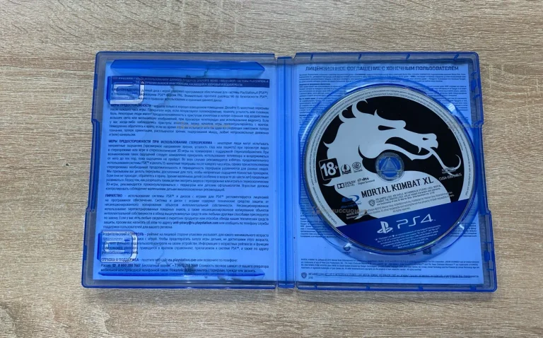 диск ps 4 Mortal Kombat XL