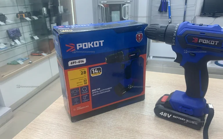 дрель шуруповерт РОКОТ 691-014