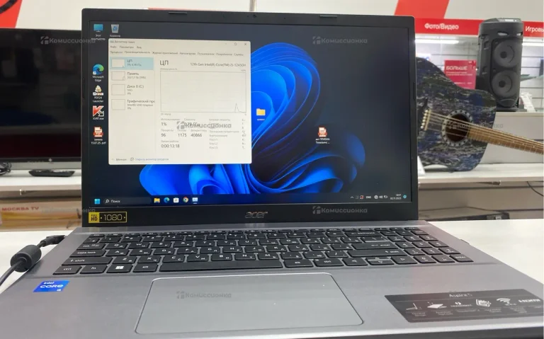 Ноутбук acer a515-537f