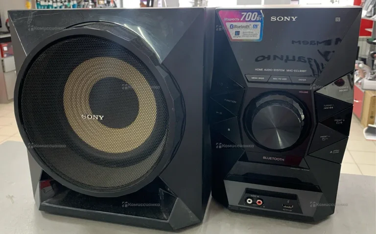 Музыкальный центр Sony mhc-ecl99bt