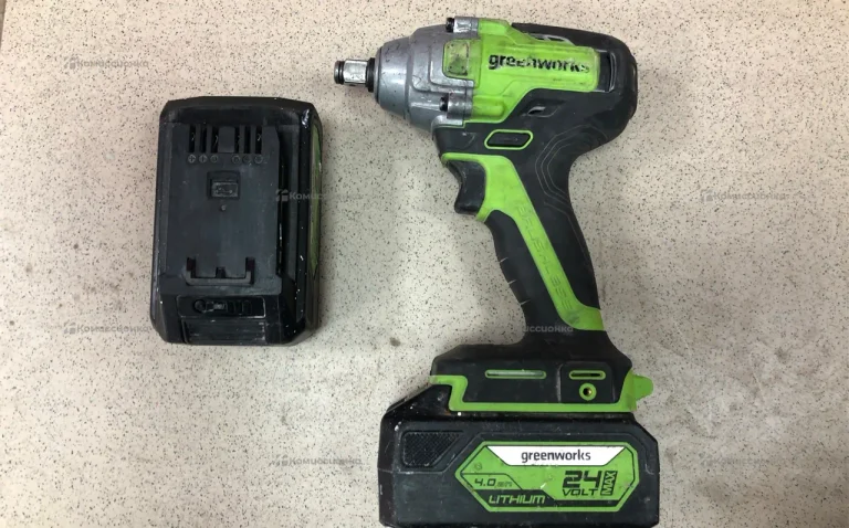 Аккумуляторный гайковерт Greenworks GD24IW400