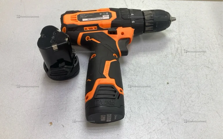 Аккумуляторная дрель-шуруповерт ВИХРЬ ДА-12Л-2КА