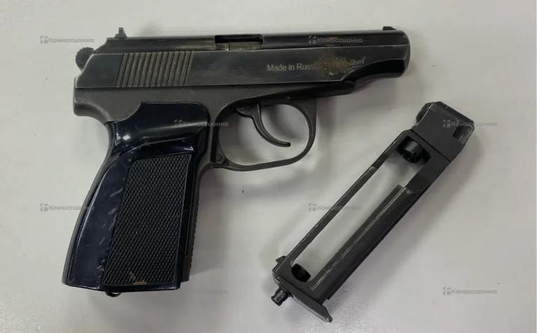 Пневматический пистолет Baikal MP-654K