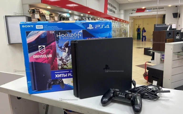 Приставка PS4. Slim 500Gb