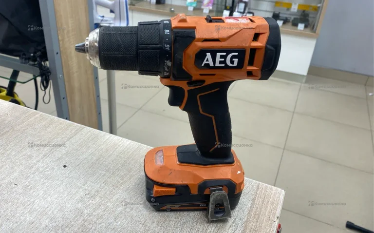 Аккумуляторная дрель-шуруповерт AEG BS18G4
