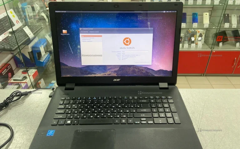 Ноутбук  acer aspire es 17