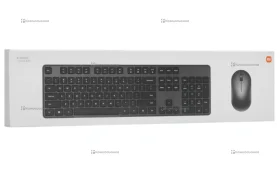 Клавиатура и мышь Xiaomi Mi Wireless Keyboard and Mouse Combo ENG WXJS01YM Русские буквы (черный)