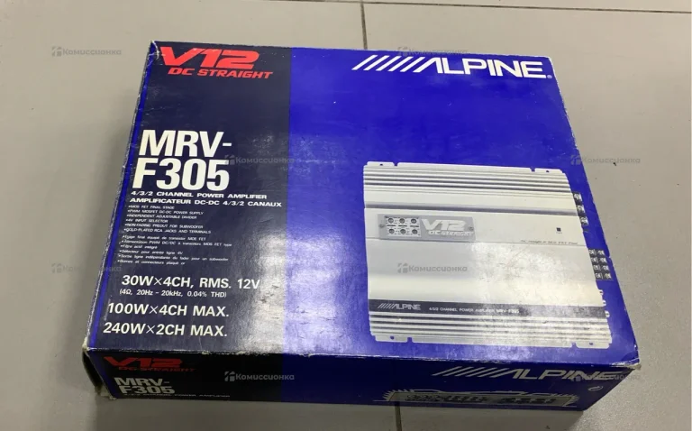 Усилитель  ALPINE V12 MRV-F305