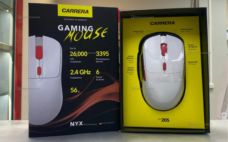 Мышь беспроводная/проводная Carrera NYX CRX205 иг