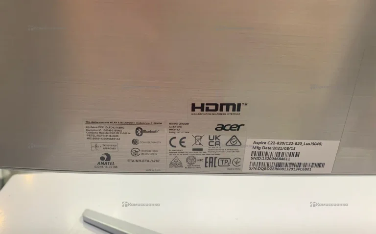 Моноблок  Acer Aspire C22-820
