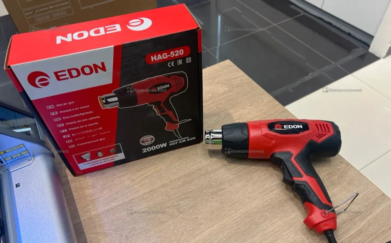 Фен строительный электрический Edon HAG-520