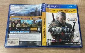 PS4. Диск Ведьмак III дикая охота