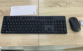 Купить Клавиатура и мышь Xiaomi Mi Wireless Keyboard and Mouse Combo ENG WXJS01YM Русские буквы (черный) б/у , в Тольятти Цена:1690рублей