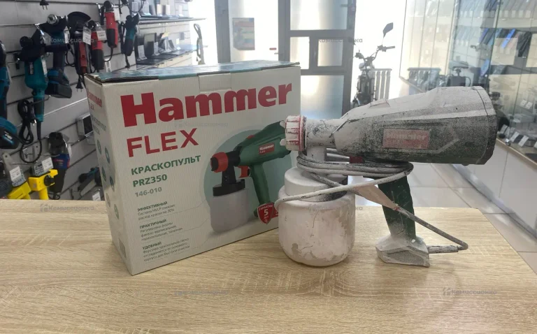 Сетевой краскопульт Hammerflex PRZ350