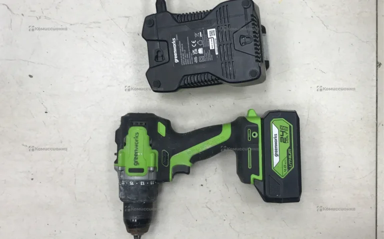 Шуруповерт Greenworks GD24DD90