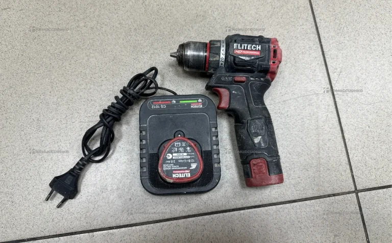 Дрель-шуруповерт аккумуляторная Elitech CD 12L2