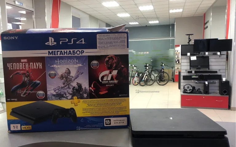 Приставка PS4 Slim 1TB