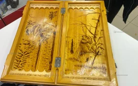 Резные нарды и шашки