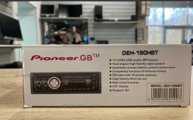Автомагнитола  pioneer DEH-190HBT