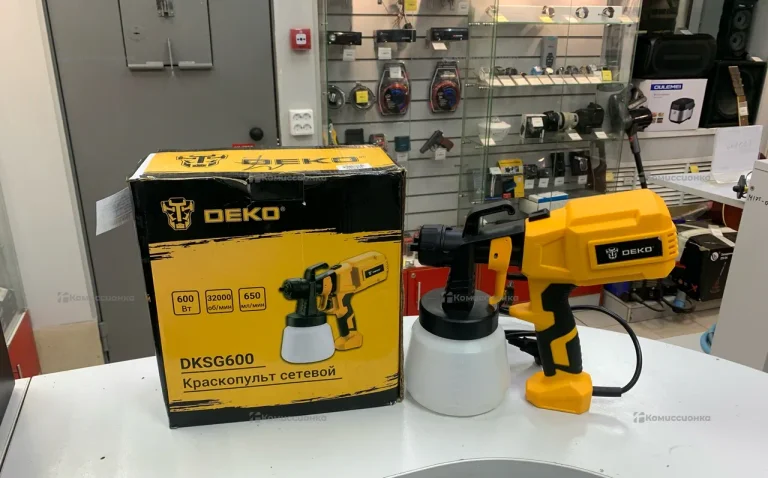 Сетевой краскопульт DEKO DKSG600
