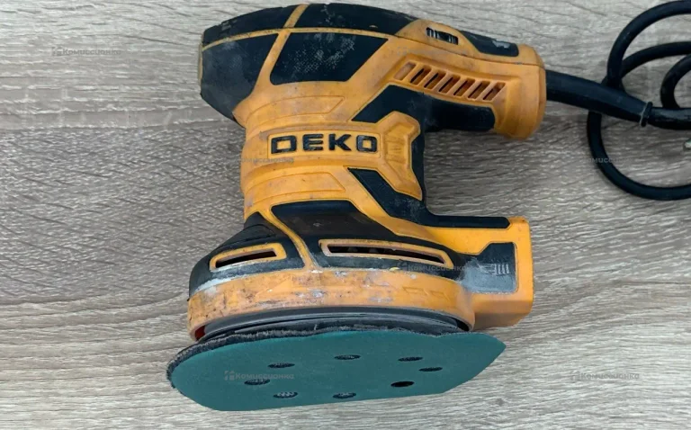 Эксцентриковая шлифмашина сетевая DEKO DKG400-125