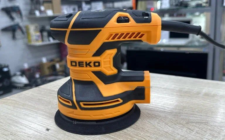 Эксцентриковая шлифмашина сетевая DEKO DKG400-125