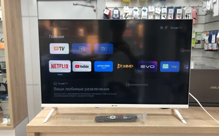 Телевизор EVO. evo tv 32 white