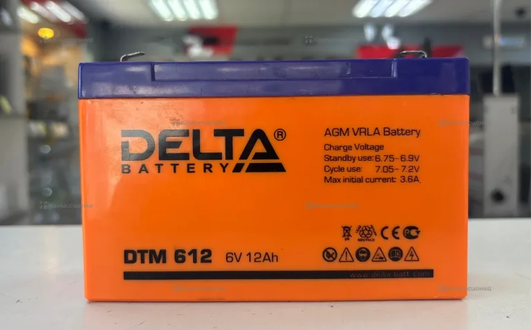 Аккумулятор для мотоциклов Delta DTM612