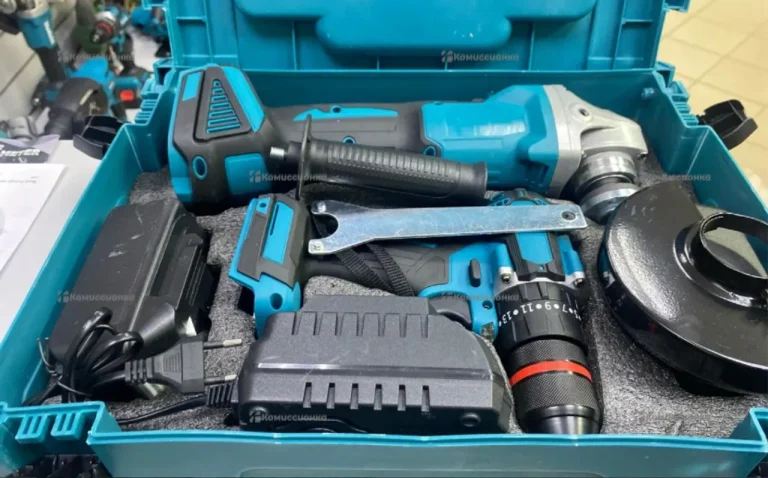 набор 2 в 1 Ушм АКБ + шуруповерт Makita
