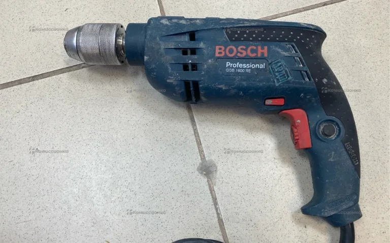 Безударная дрель Bosch GBM 1600 RE