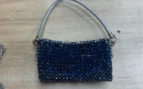 Купить Сумка синяя б/у , в Москва и область Цена:3500рублей