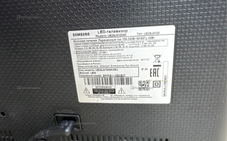 Телевизор Samsung ue28j4100ak