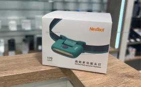 Купить Фонарь налобный Xiaomi NexTool Multifunctional Head Lights NE20003 (голубой) б/у , в Тольятти Цена:1190рублей
