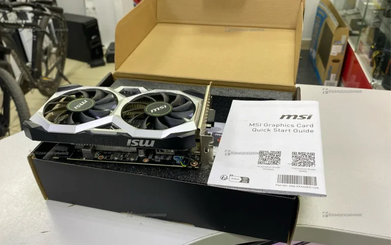 Видеокарта GeForce GTX 1650 D6 VENTUS CS OCV3