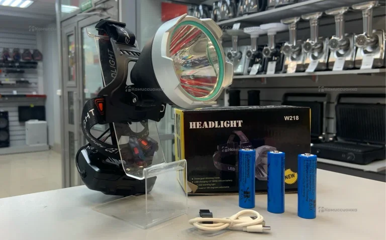 фонарь налобный  w218