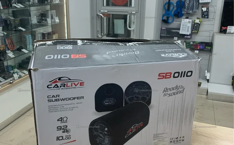Сабвуфер активный CarLine SB0110