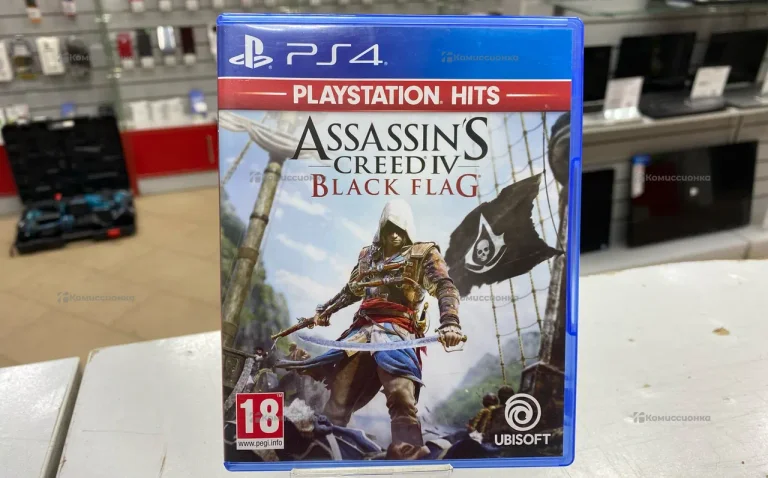 ДИСК PS4 ASSASIN CREEP BLACK FLAG
