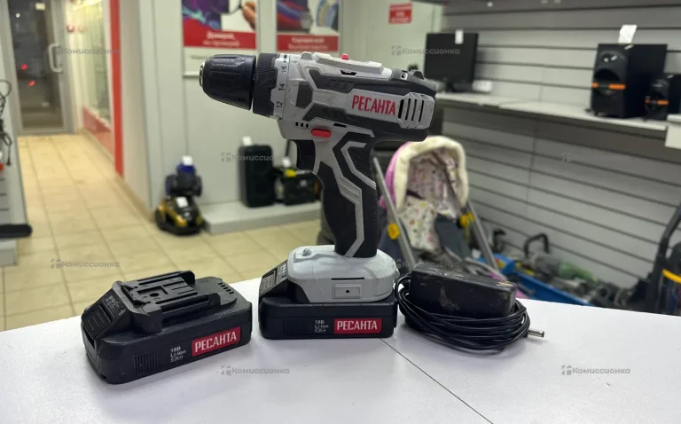 Шуруповерт  РЕСАНТА ДА-18-2ЛК