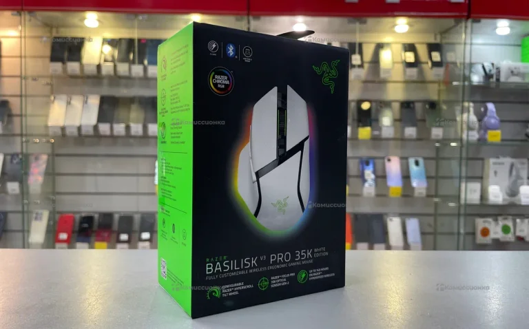 Мышь Razer Basilisk v3 Pro 35k white edition