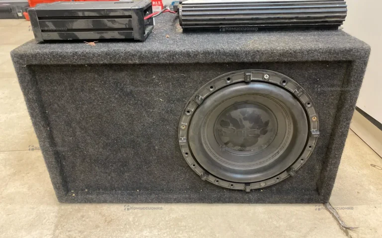 Сабвуфер  pride m6.10 ,усилитель clarion apx240