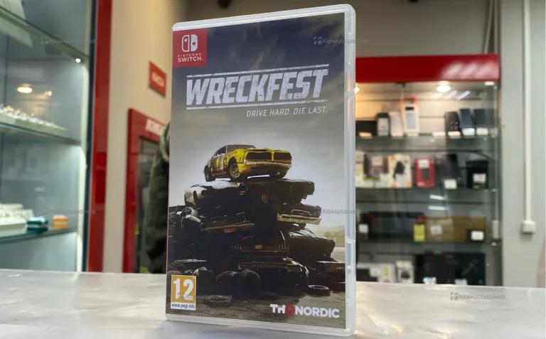 Приставка Nintendo катридж WRECKEEST DRIVE HARD