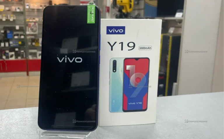 Vivo Y19 8256 GB, сер