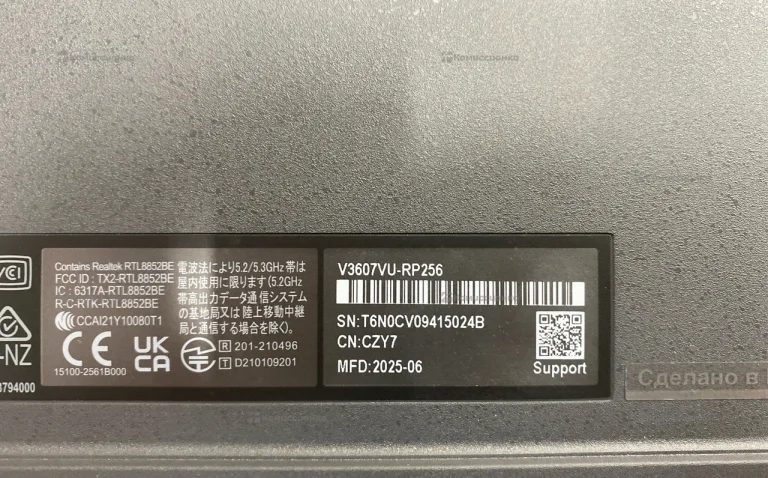 Ноутбук  ASU’s v 16 v3607v