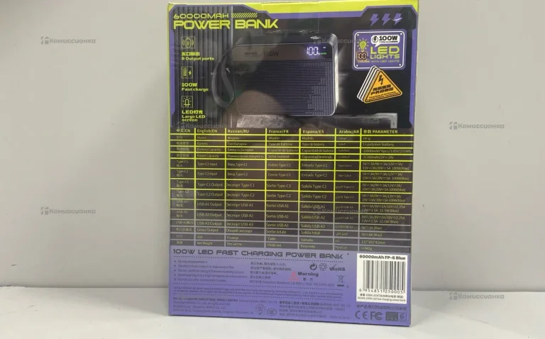 Power Bank  Remax FP-6 (60 000mAh-100w)